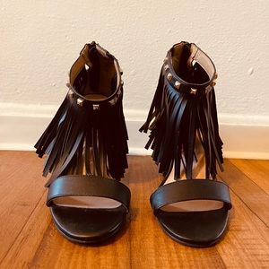 Women’s fringe heels